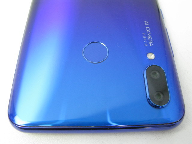 美品　SIMフリー　HUAWEI nova3 128GB アイリスパープル色 HUAWEI NOVA3 SIMフリー アイリスパープル 美品 SIMフリー HUAWEI