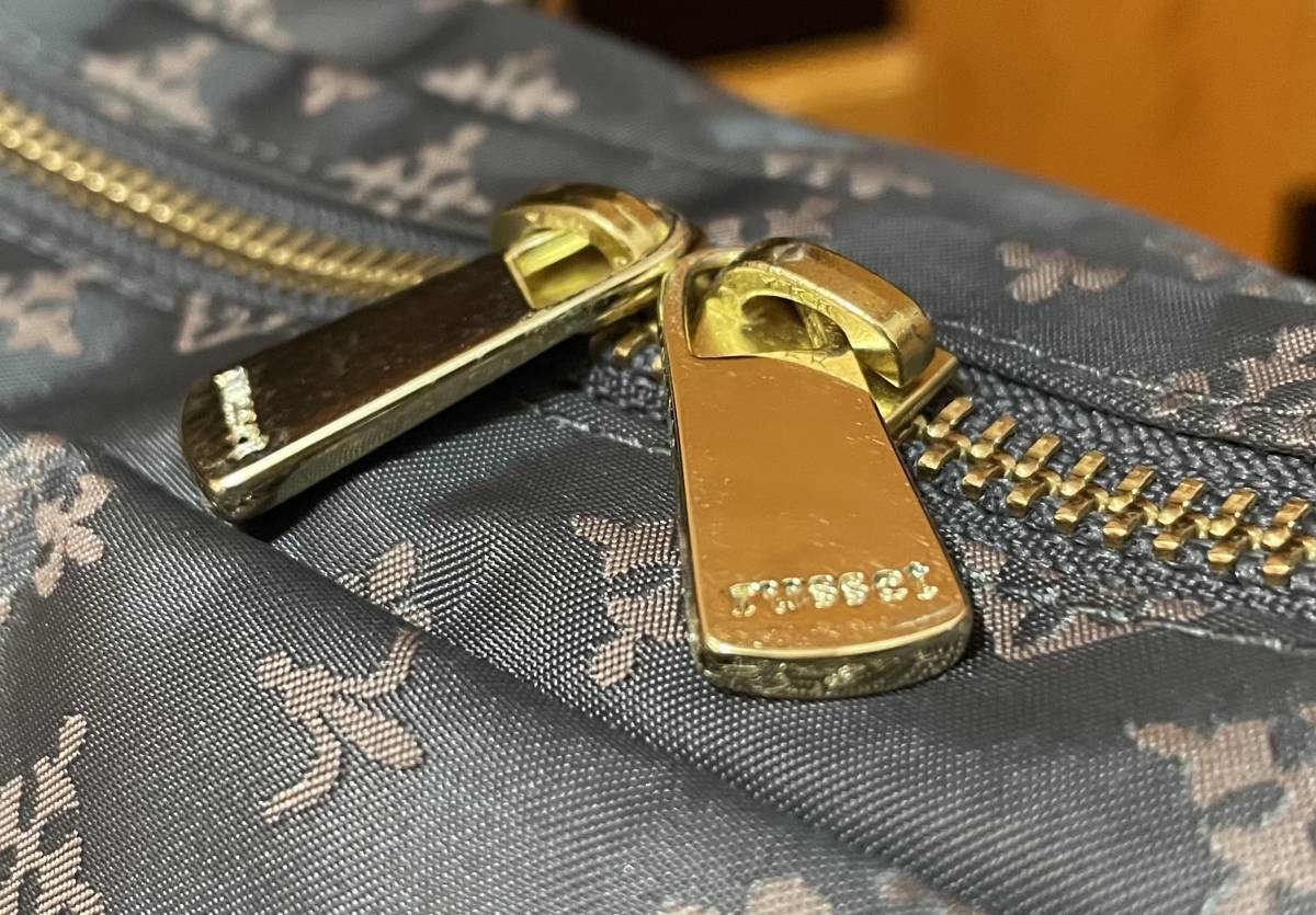 新品同様 ラシット☆ボストンショルダーバッグ☆ グレーピンク