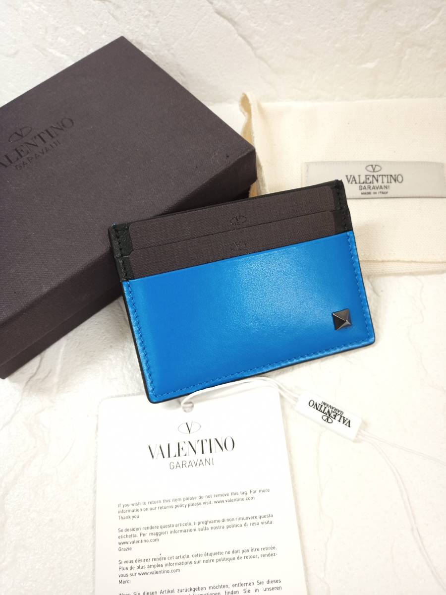 格安，大人気 保管品/ VALENTINO GARAVANI カードケース スタッズ レザー 名刺入れ ヴァレンティノ ガラヴァーニ 格安スタート(ヴァレンティノ)｜売買されたオークション情報、yahooの商品情報をアーカイブ公開 その他