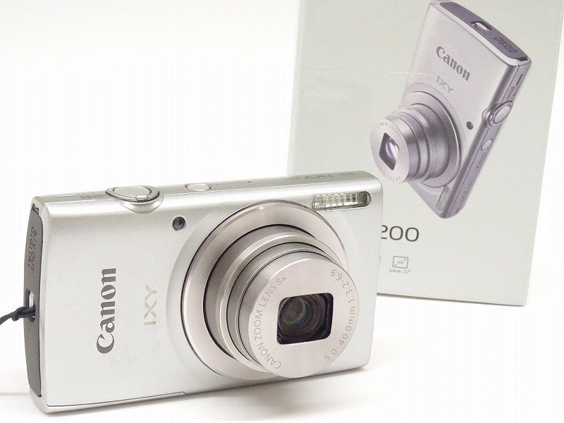 【美品】Canon IXY200 コンパクトデジタルカメラ 本体 ○○【元箱付】Canon IXY200 コンパクトデジタルカメラ キャノン