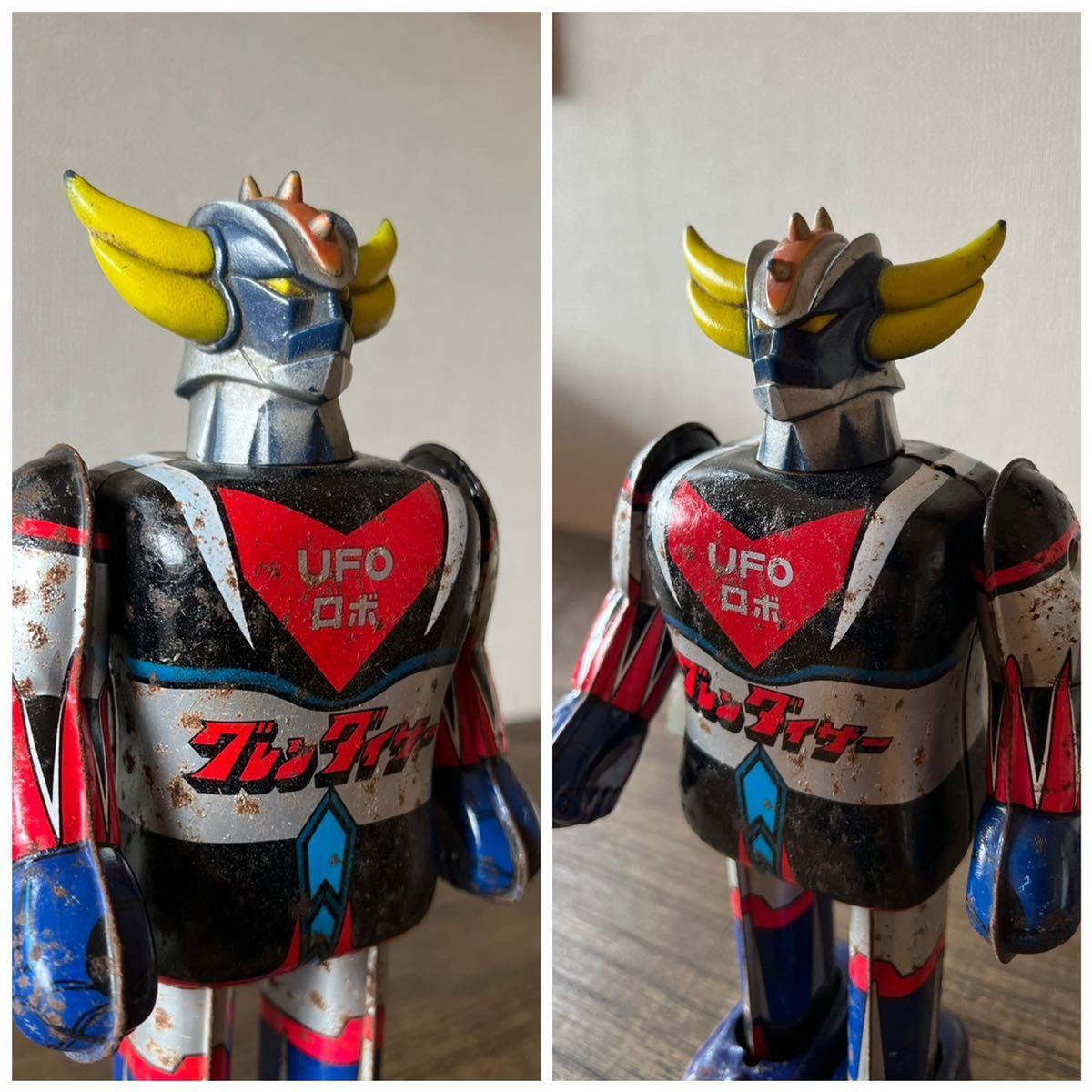 グレンダイザー ブリキ ゼンマイ歩行 約22cm ポピー 当時物 【公式通販】