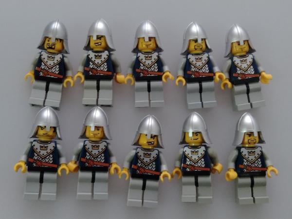 正規品 LEGO クラウンナイト 王様 騎士 兵士 大量 30個 ＋ 馬 装甲馬 5 