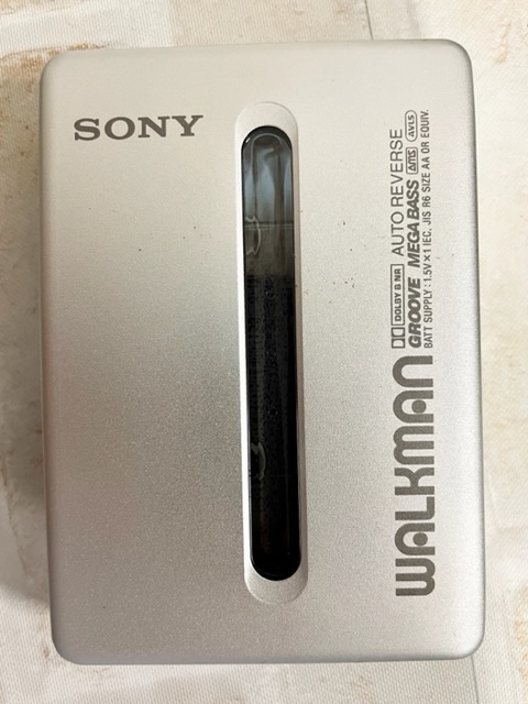 SONY WM-EX600 カセットプレーヤー（ジャンク品） ☆ジャンク、付属品付☆SONY ソニー WM-EX600 ステレオ カセットテープ