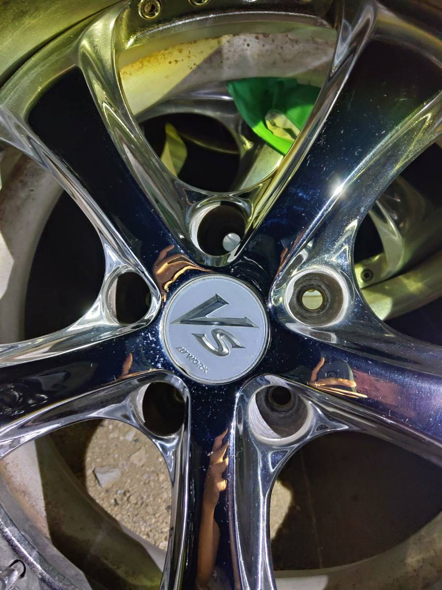 WORK VS-KF ワーク 18インチ 8J 114.3 5穴 深リム 絶版 稀少 人気 215