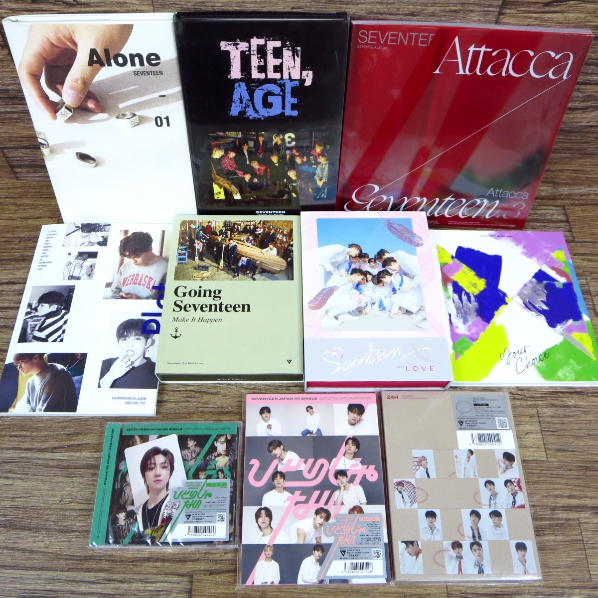 SEVENTEEN - Mini Album ATTACCA Attacca 9th ALBUM MINI com: 9TH Seventeen RANDOM ( [9th Records