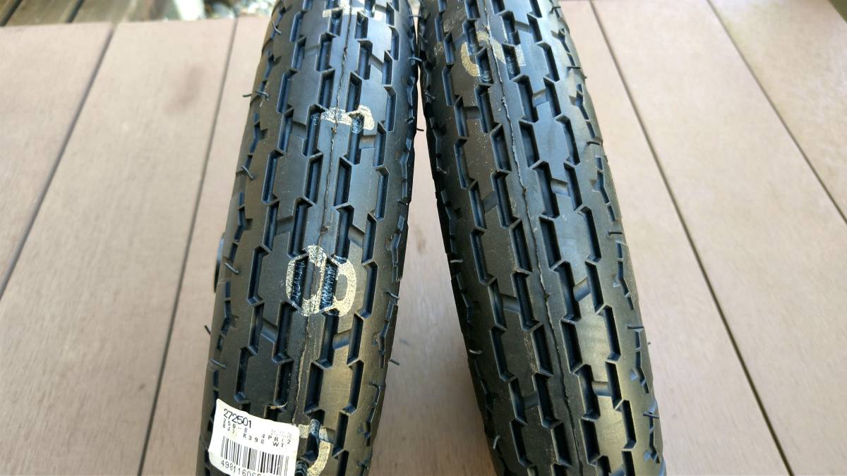 モトコンポ ホイール&ダンロップ新品タイヤ前後美品です(ホンダ用