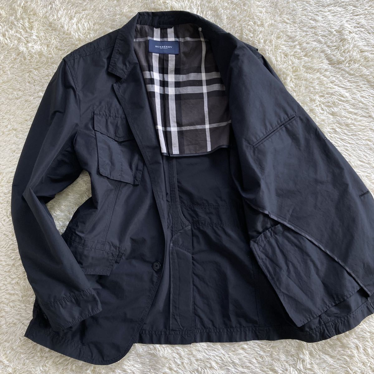 希少LLサイズ!! バーバリーロンドン『永遠の定番』BURBERRY LONDON 