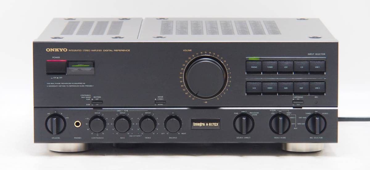 SG-427 極美品 ONKYO オンキョー インテグラ ステレオ プリメイン