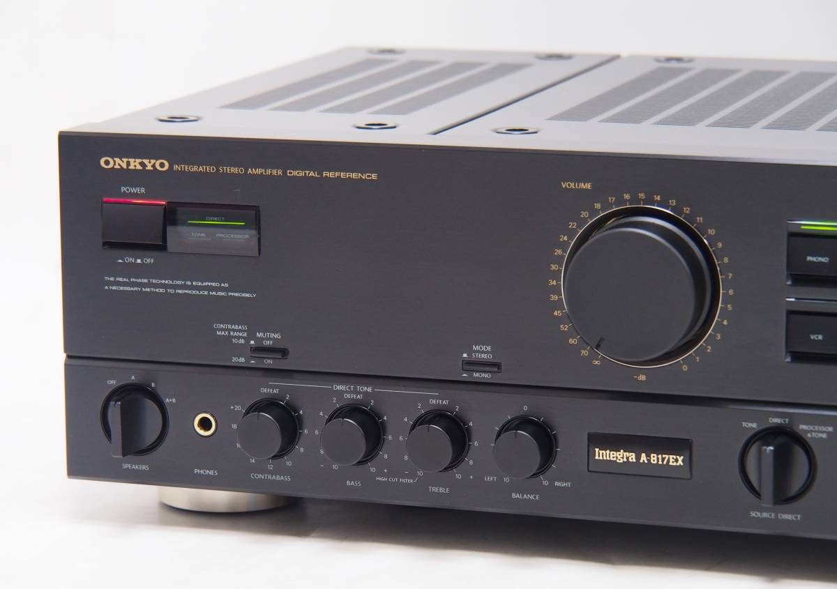 SG-427 極美品 ONKYO オンキョー インテグラ ステレオ プリメイン
