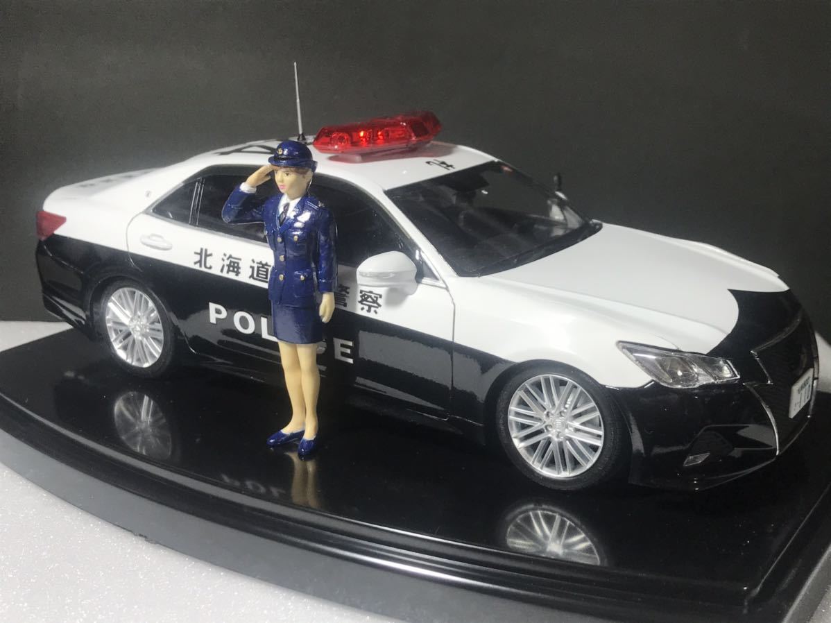 アオシマ 1/24 パトカー道警仕様(完成品)｜売買されたオークション情報 
