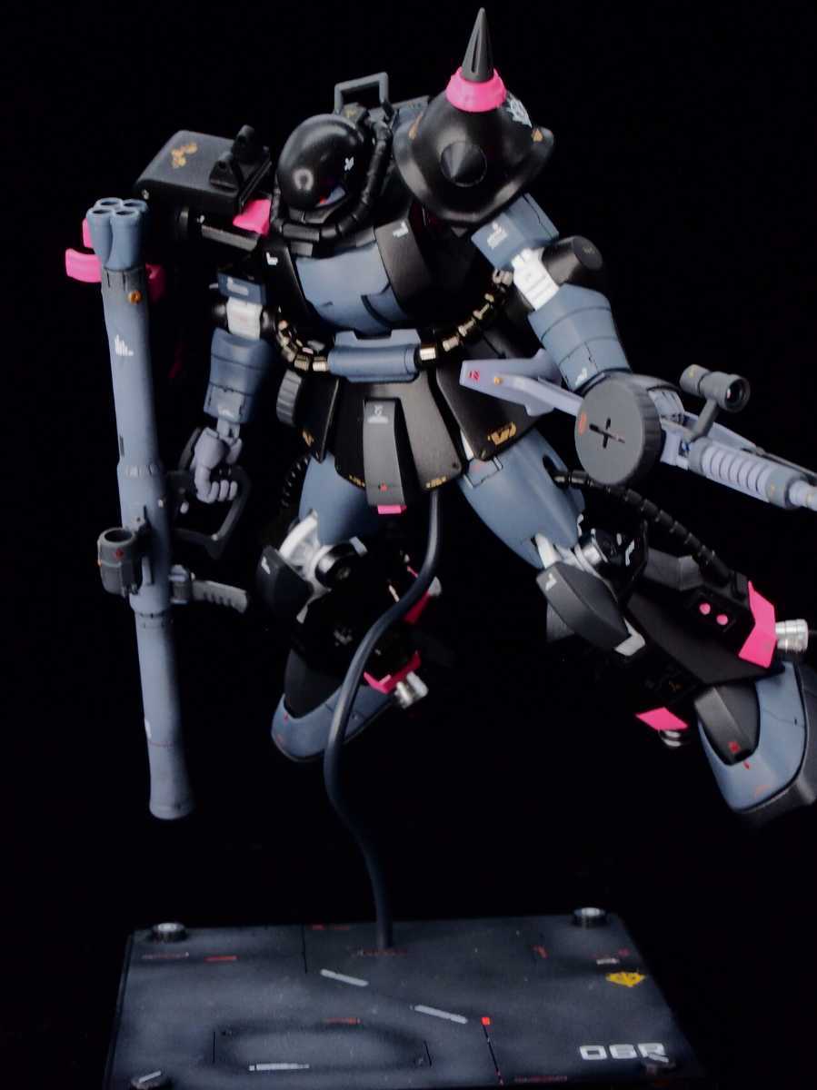 HGUC151 黒い三連星ザク全塗装改造品(完成品)｜売買されたオークション