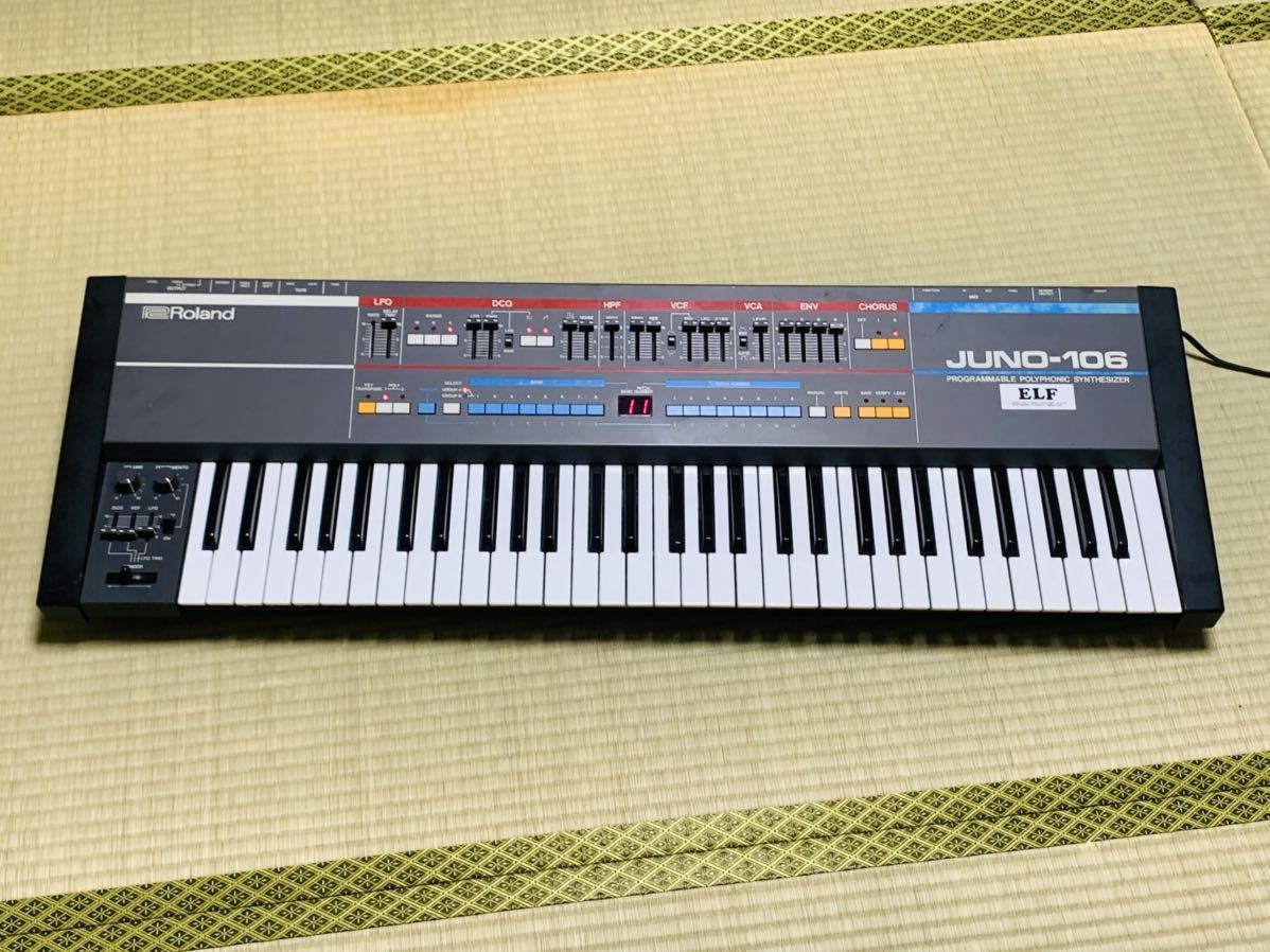 Roland ローランド JUNO-106 アナログシンセサイザー ポリフォニック 