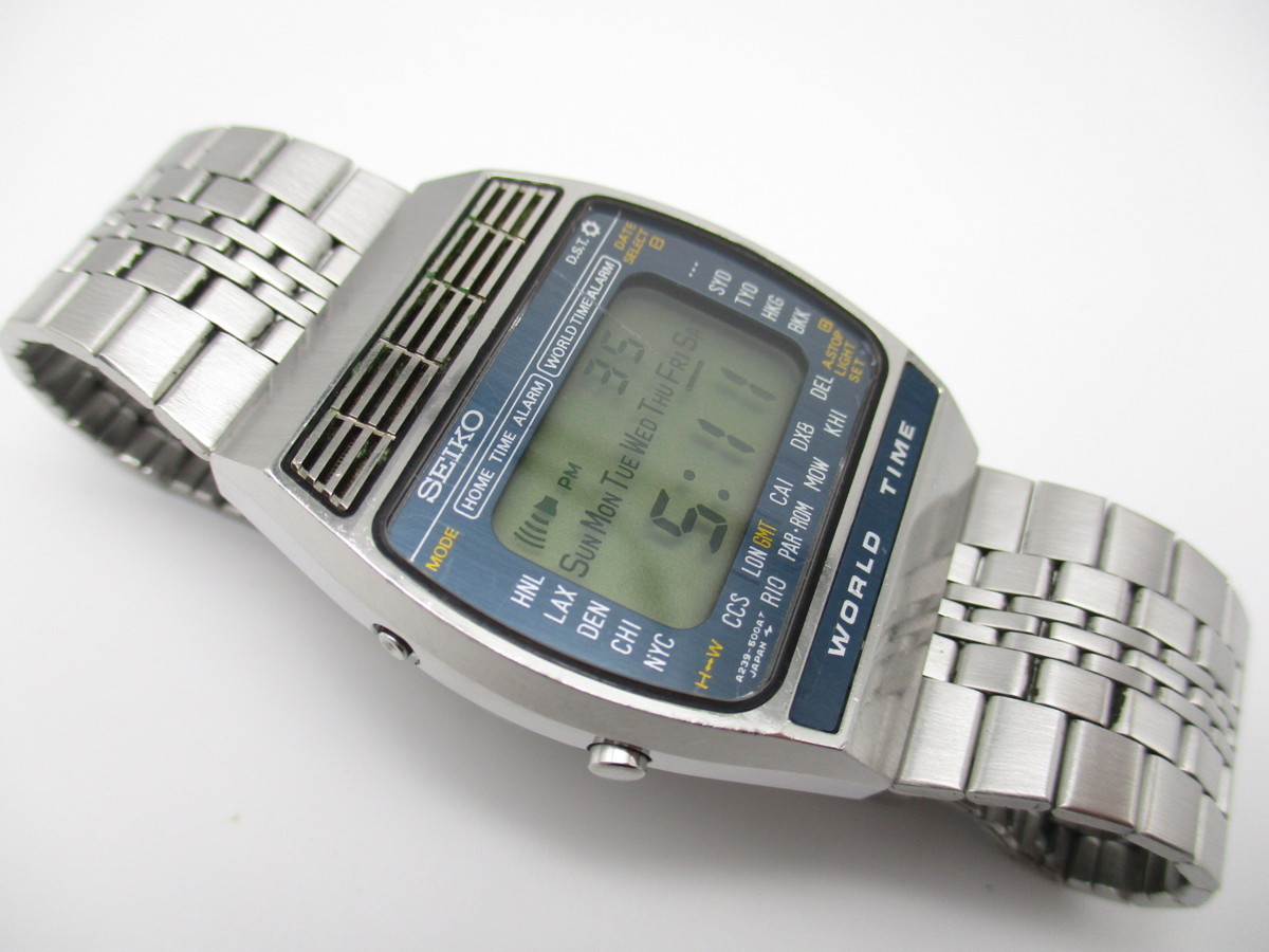 セイコー SEIKO アトラス ワールドタイム A239-502A 腕時計 SEIKO