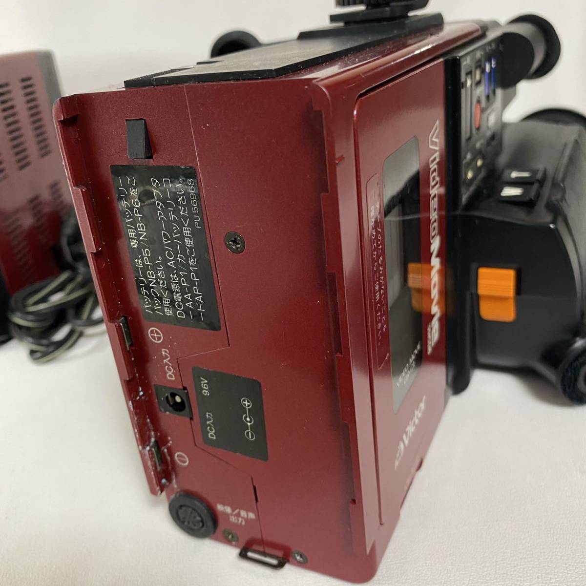 ジャンク Victor ビクター ビデオムービー GR-C1 NB-P6 AA-P1 説明書