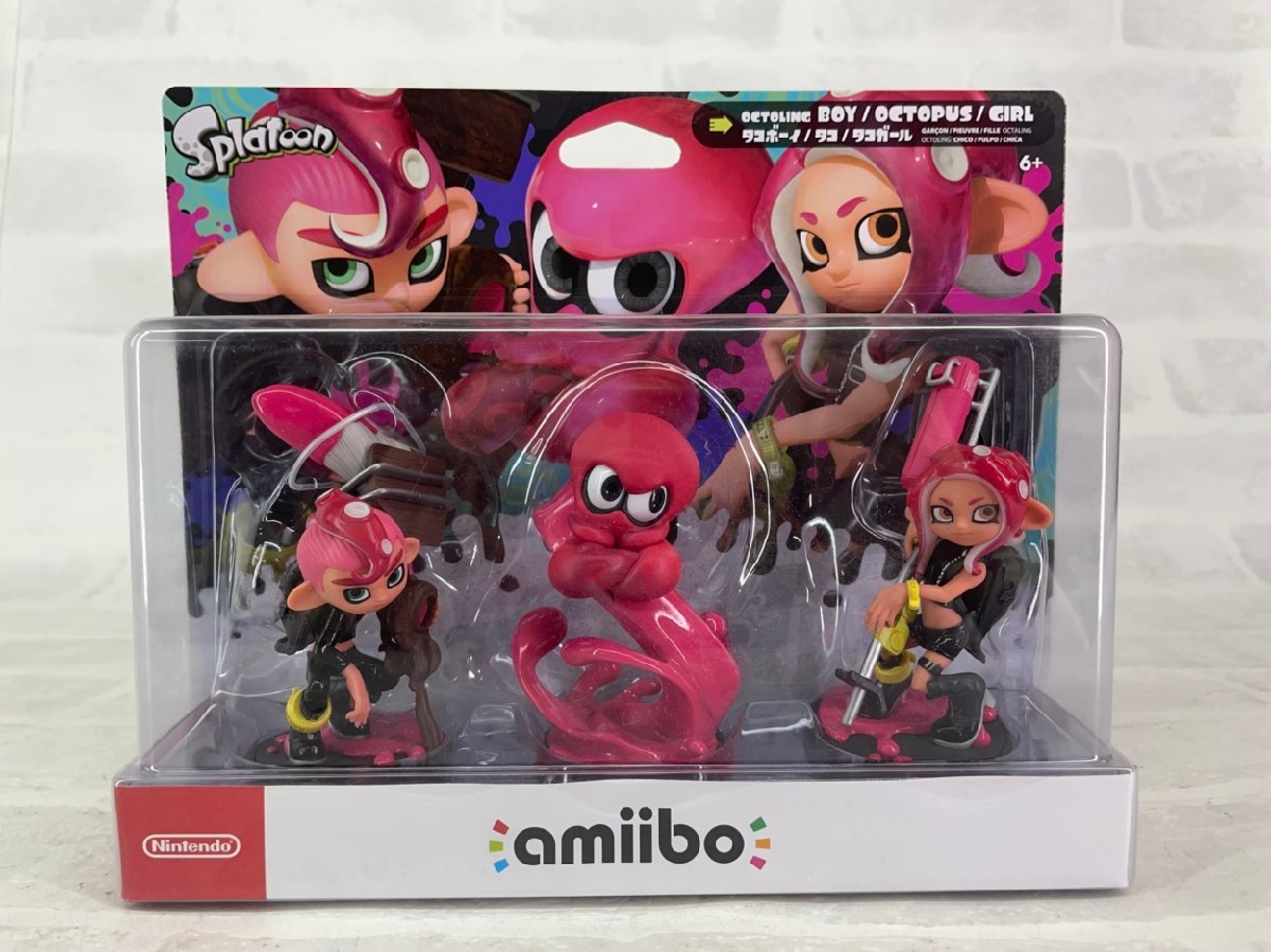 お買い得，送料無料 アミーボ amiibo タコ タコボーイ タコガール スプラトゥーン(ニンテンドースイッチアクセサリー)｜売買されたオークション情報、yahooの商品情報をアーカイブ公開 - オークファン ニンテンドースイッチアクセサリー