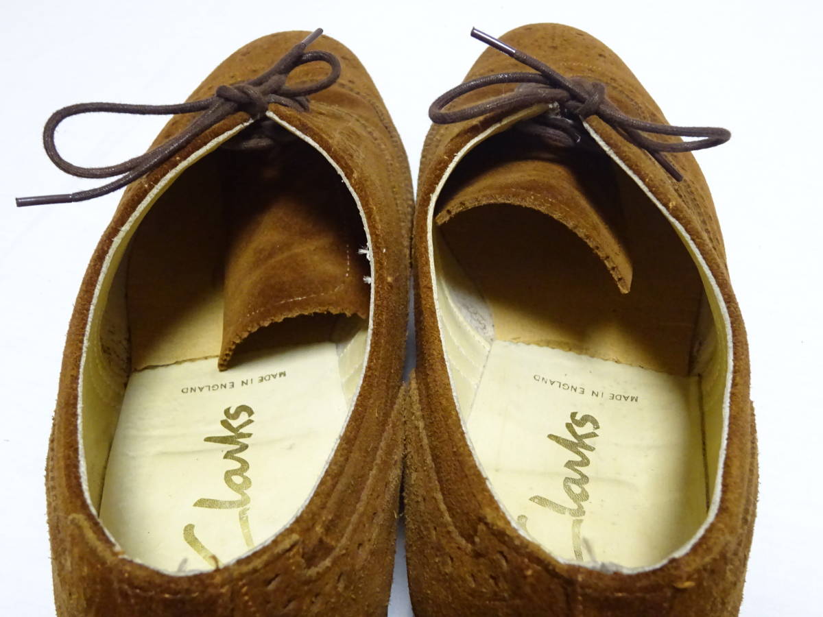 CLARKS クラークス フルブローグシューズ ウイングチップシューズ 