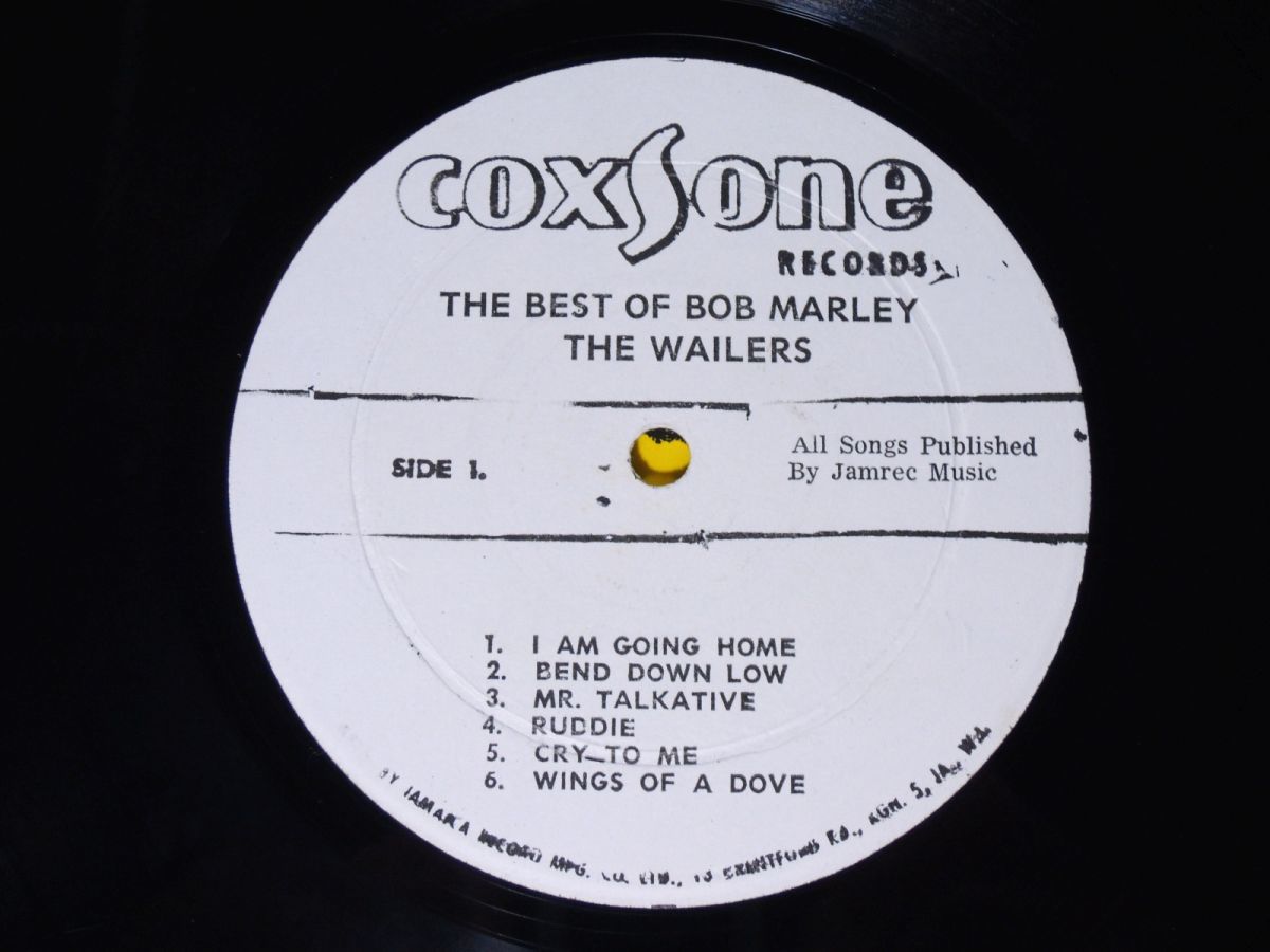 LP】Bob Marley (& The Wailers)『The Best of Bob Marley & The 