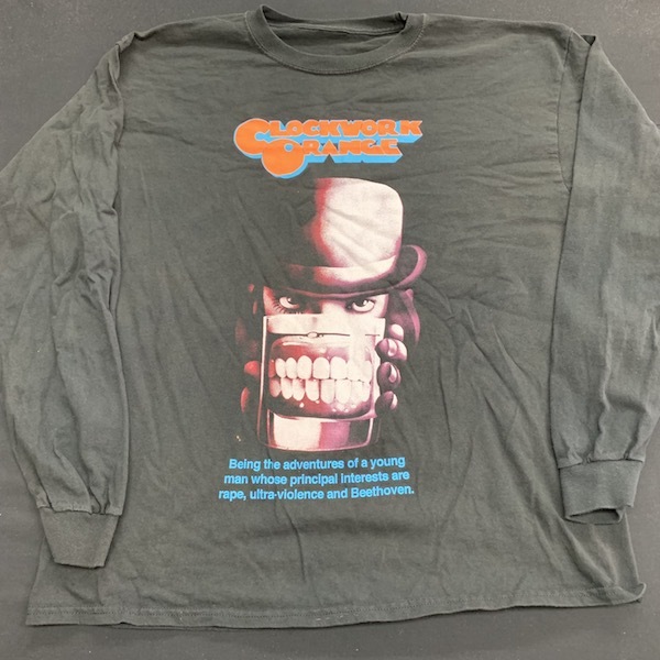 高品質，2026 時計じかけのオレンジ Tシャツ ヴィンテージ clockwork orange kubrick キューブリック 映画T ムービーT フォトT ロリータ シャイニング(Tシャツ)｜売買されたオークション情報、yahooの商品情報をア Tシャツ