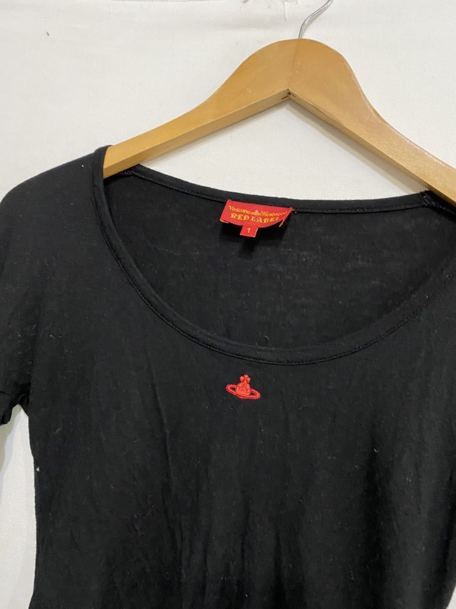 Vivienne Westwood RED LABEL 長袖　カットソー ○美品 Vivienne Westwood RED LABEL ヴィヴィアンウエストウッド