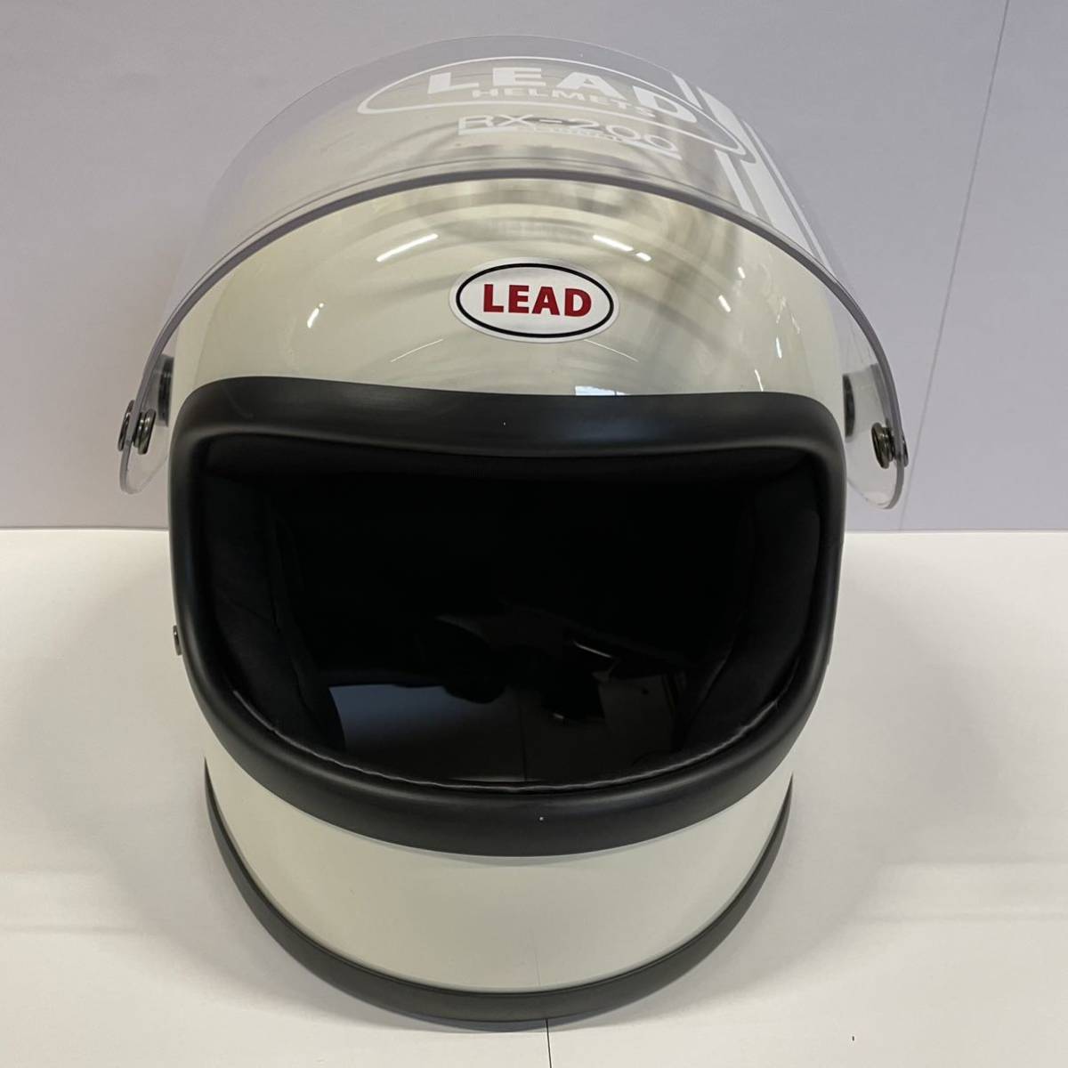 リード工業(LEAD) バイクヘルメット フルフェイス RX-200R ホワイト