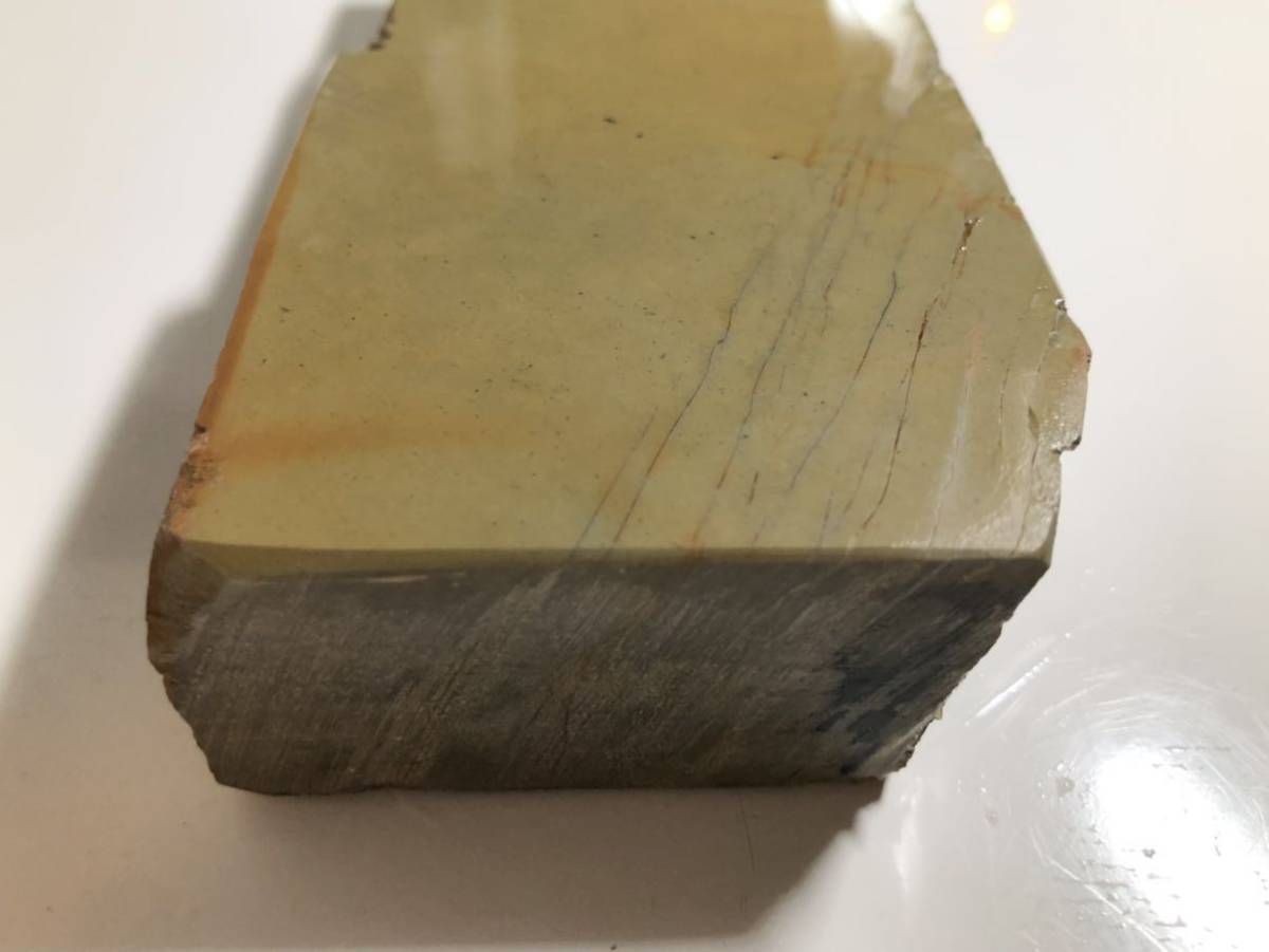 天然砥石 若狭 戸前 778g 合砥 仕上砥 鉋 鑿 大工道具 包丁 小刀 彫刻刀 木彫 カミソリ 研ぎ 研磨 砥石 天然砥石 若狭 | 道具の専門 若狭田村山巣板 -