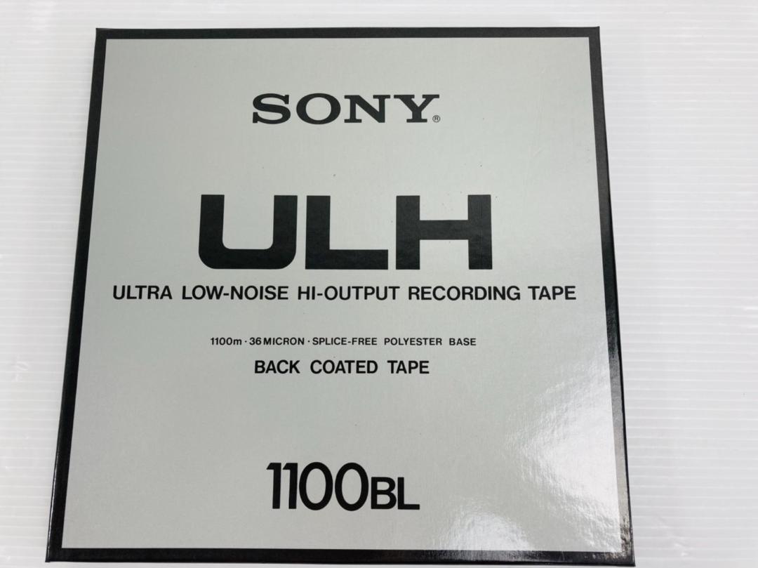 【人気SALE，爆買い】 SONY オープンリールデッキ オープンリールテープ ULH 1100BL(オープンリールデッキ)｜売買されたオークション情報、yahooの商品情報をアーカイブ公開 - オークファン オープンリールデッキ