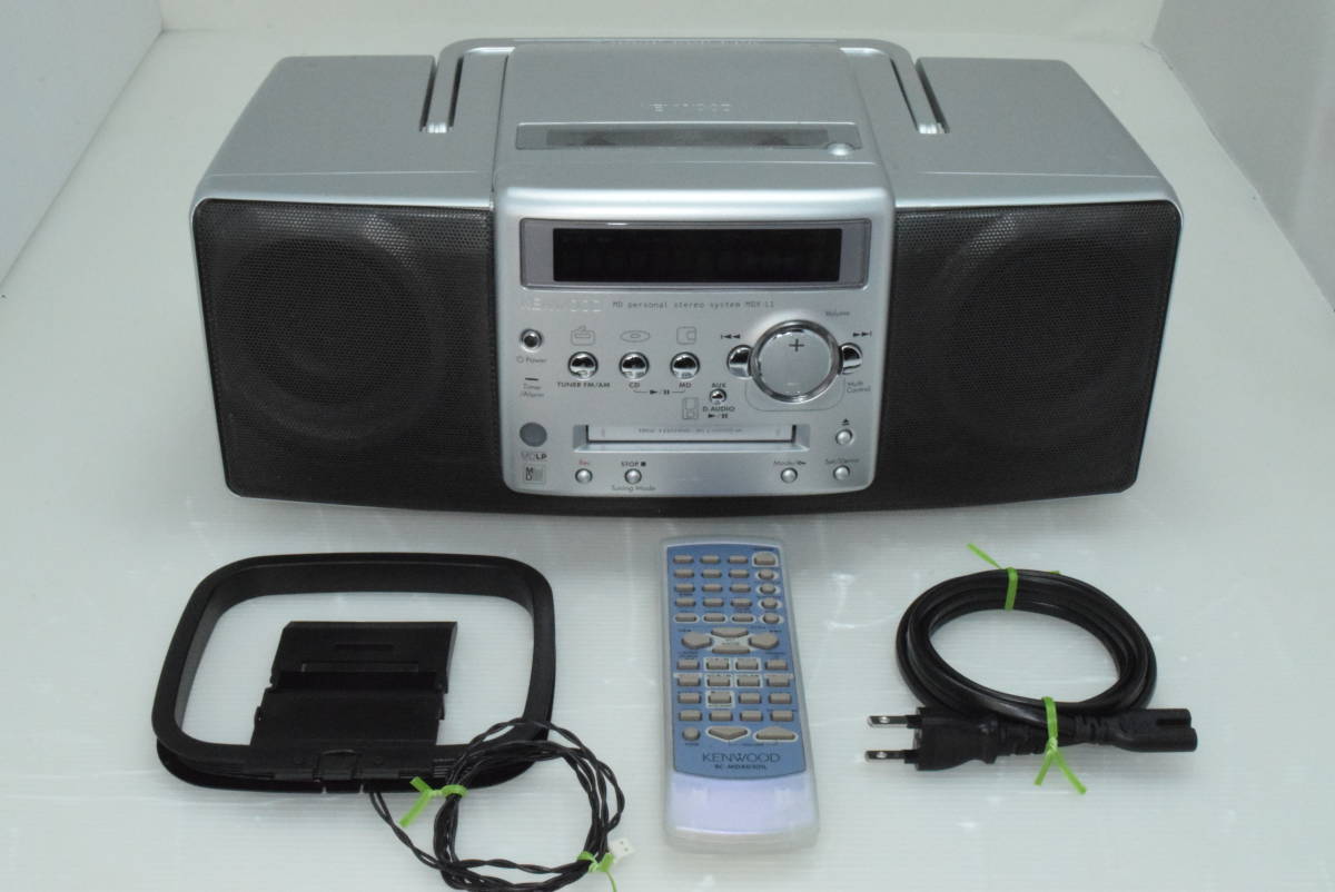 Kenwood ケンウッド MD・CD・ラジオ MDX-L1 パーソナルステレオ