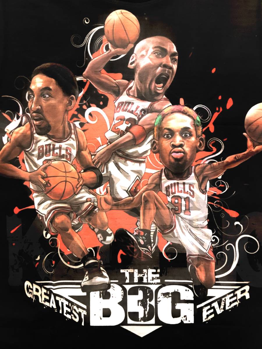 新品【2XL】シカゴ・ブルズ Chicago BULLS☆BIG3 マイケルジョーダン