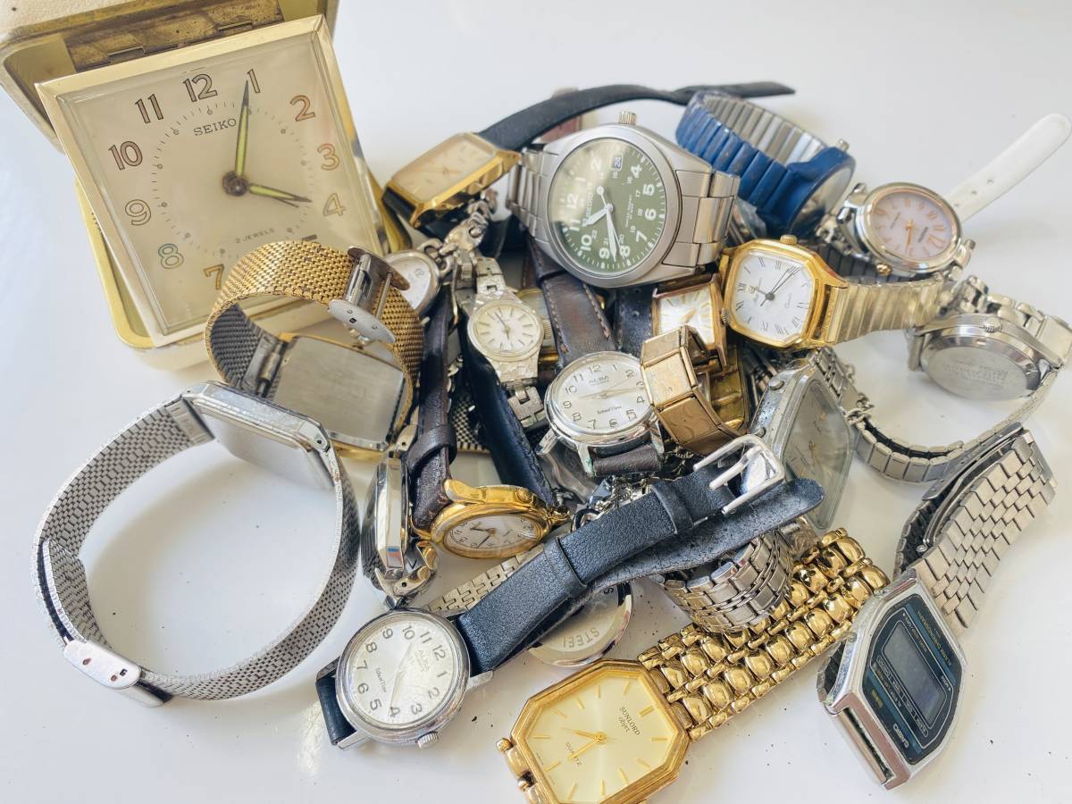 ⑳-229 480円～ 【同梱不可】各種ブランド 中古品 腕時計 まとめ売り