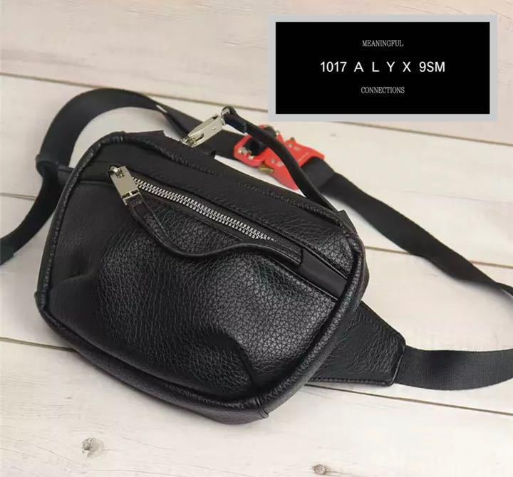ALYX bag アリクス レザー ポーチ body ショルダーウエストバッグ