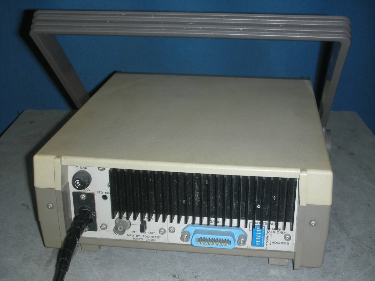 アドバンテスト Yahoo!オークション ADVANTEST COUNTER FREQUENCY
