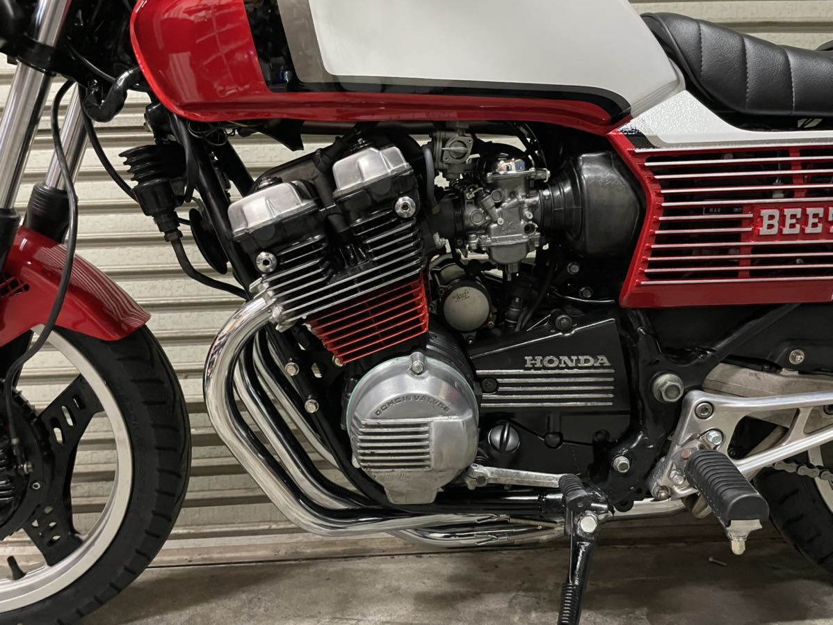 CBX400F NC07 国内物 エンジンフルOH 慣らし済 レストア車両 2型赤白 
