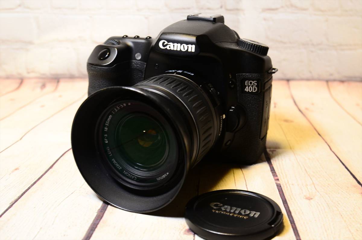 40D EOS Canon 18-55mm IS EF-S + Camera Lens - DSLR with | SLR Digital 公式通販