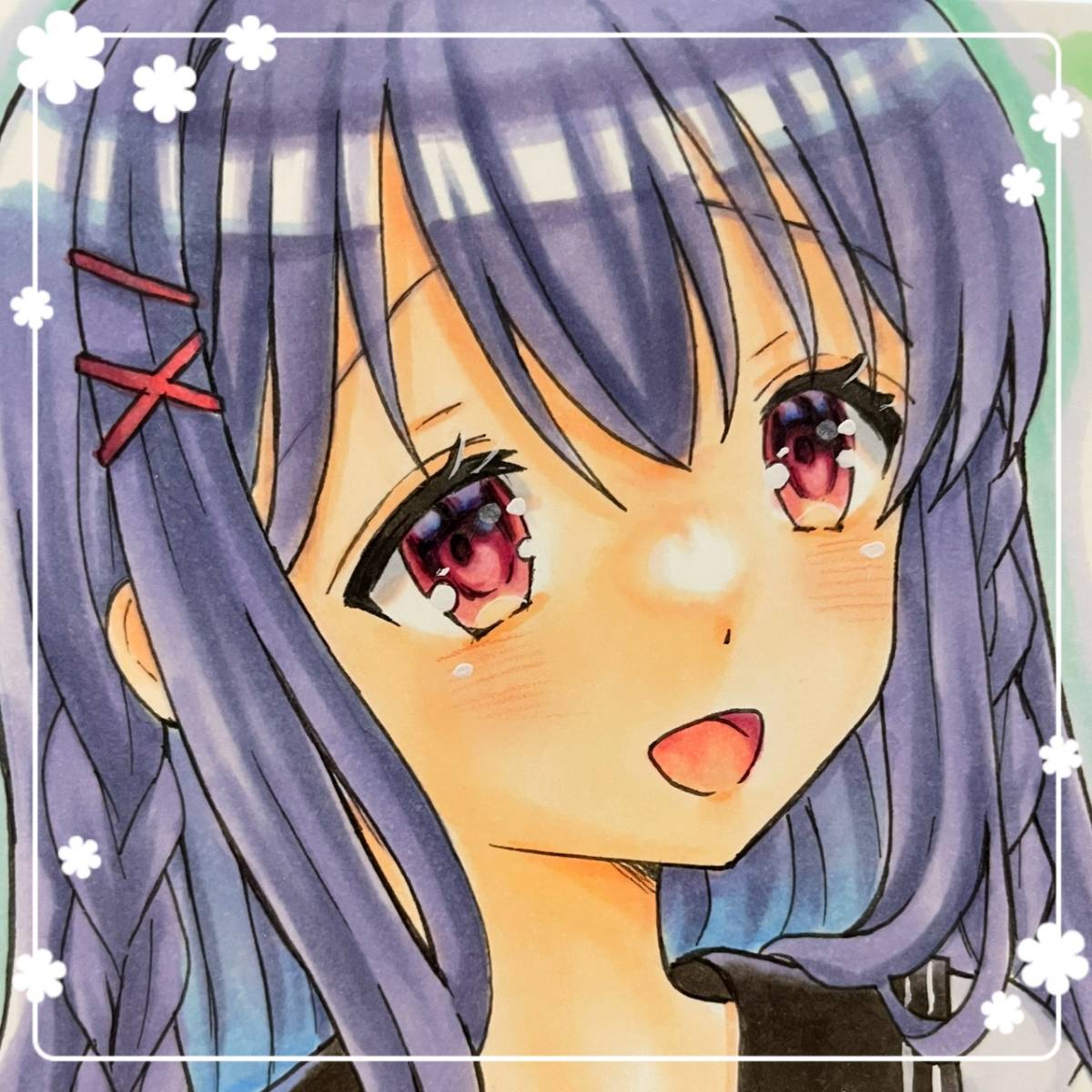 手描きイラスト○オリジナル○制服○B5(手描きイラスト)｜売買された 
