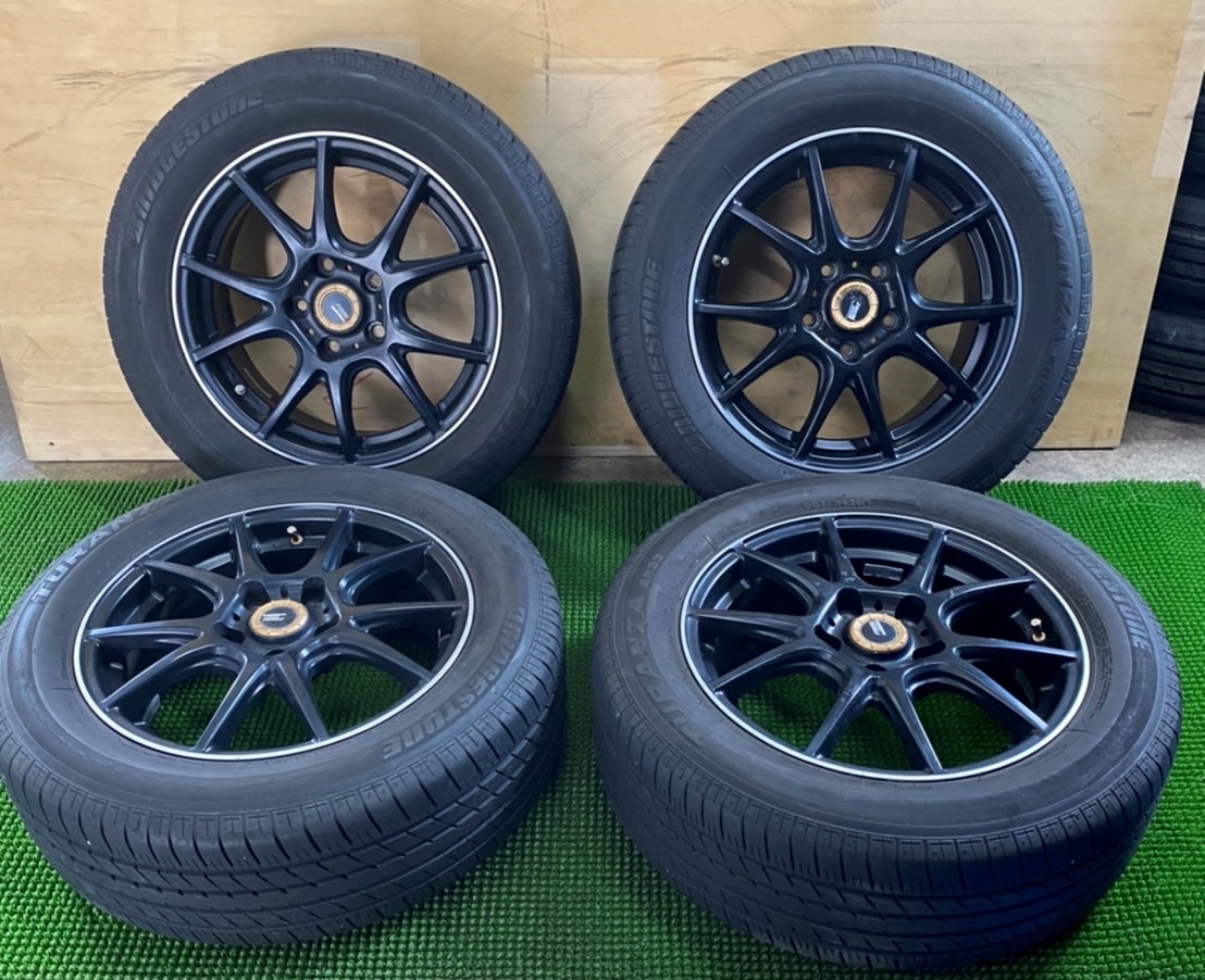 赤字超特価，SALE 205/60R16 BRIDGESTONE 2018年 A-TECH FINAL SPEED 16X6.5J ET48 5H/114.3 4本セット(ラジアルタイヤ)｜売買されたオークション情報、yahooの商品情報をアーカイブ公開 - オークファン 5穴