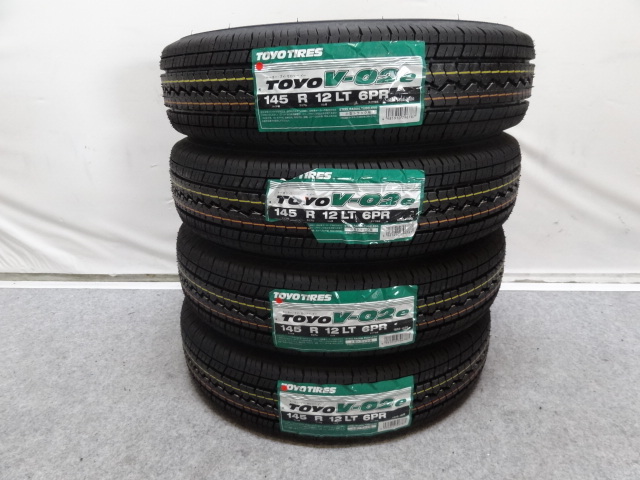  TOYO 軽トラック 軽バン用タイヤ V-02e 145R12LT 6PR 2022年製 4本 B(トーヨータイヤ)｜売買されたオークション情報、yahooの商品情報をアーカイブ公開 - オークファン 12インチ以下