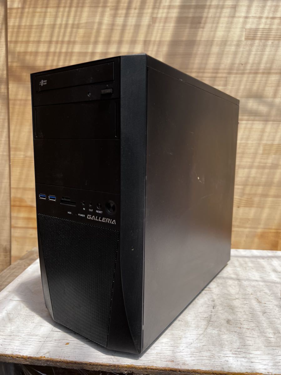GALLERIA ガレリア ゲーミングPC Core i5 geforce gtx750 4GB x2 現状 