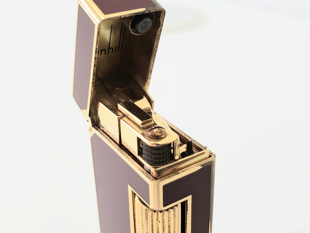 ダンヒル dunhill ガスライター ライター MADE SWISS ローラー 