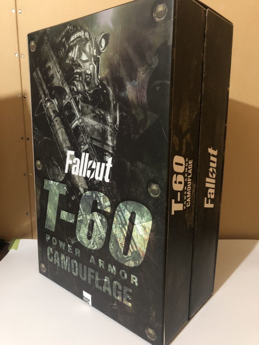 threezero fallout 1/6 T-60 迷彩 パワーアーマー ホットトイズ 一部欠 
