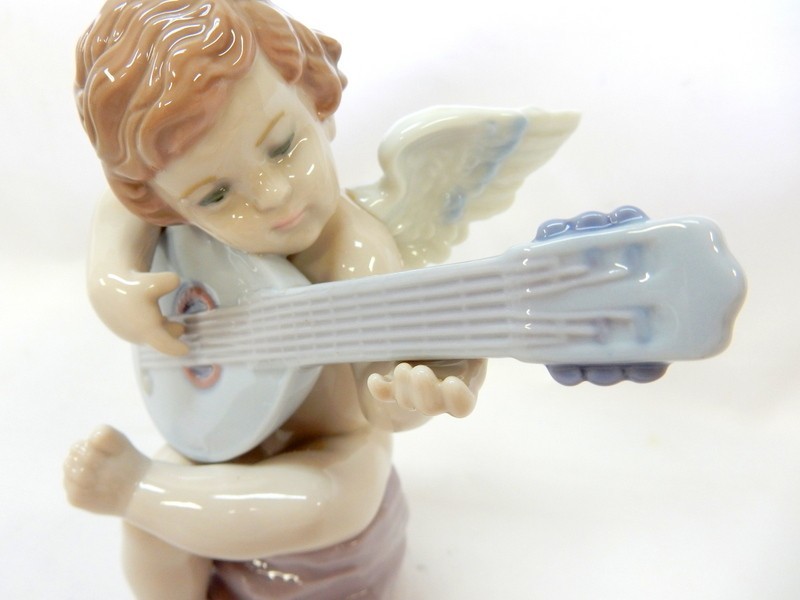 LLADRO リヤドロ 天使のメロディ アダージョ 6628 フィギュリン 陶器 1円スタート フィギュリン LLADRO リヤドロ #6629 【天使のメロディ