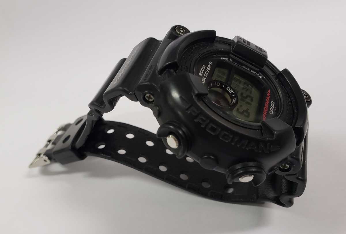 G SHOCK Gショック メンインブラック フロッグマン DW-8200Z-1T リアル 