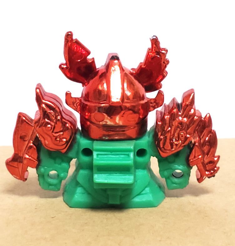 烈光頑駄無 烈光の鎧 ガン消し SDガンダム SDR 緑 赤メッキ(ガンダム