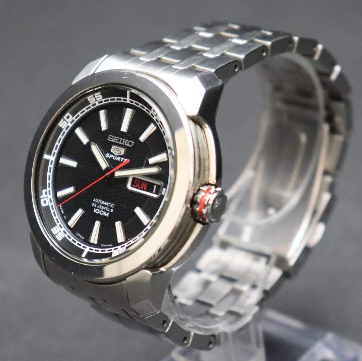SEIKO 5 SPORTS セイコー ファイブスポーツ 7S36-04H0 自動巻き 100m 
