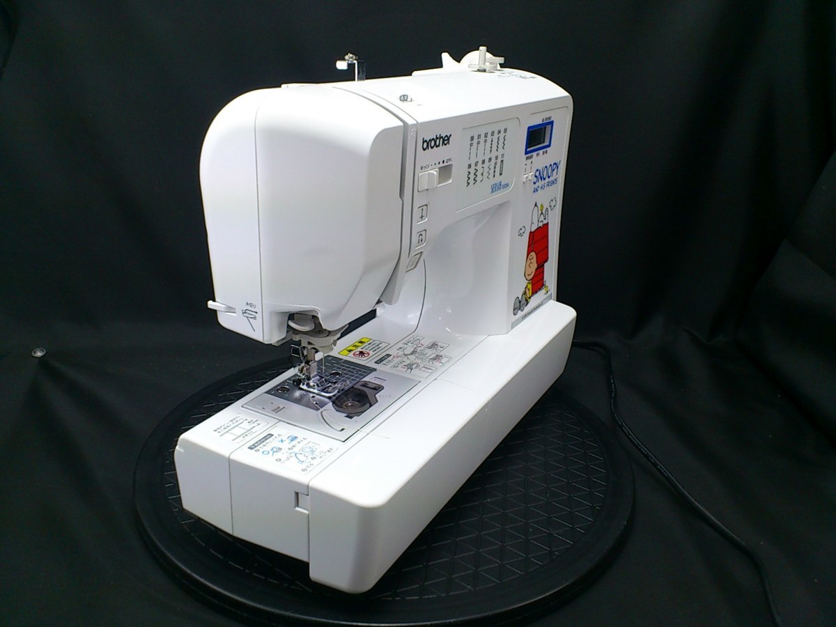 スヌーピ☆ブラザーコンピュータミシン SENSIA 100SN CPV7201 ☆美品☆