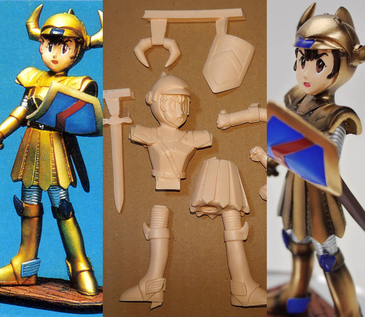 ギル・プリンス・ギルガメス　ジャンク　ドルアーガの塔　ワンダーフェスティバル　ワンフェス　ガレージキット　ガレキ　レジン