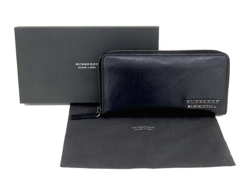 BURBERRY BLACK LABEL 財布 ラウンドファスナー（バーバリー BURBERRY 