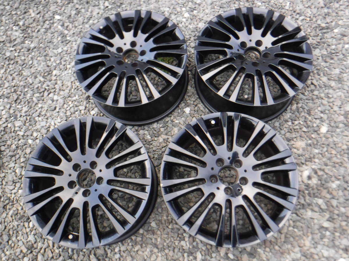 メルセデス・ベンツ GLE、18インチホイールセット4本 ベンツ アルミホイールセット4本 Ⅴクラス 18インチ ブラック 黒