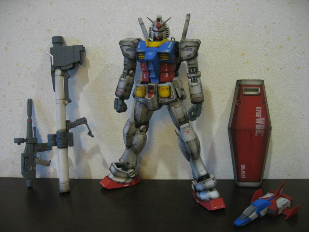  MG ガンダムVer3 0 完成品 666(完成品)｜売買されたオークション情報、yahooの商品情報をアーカイブ公開 - オークファン 完成品