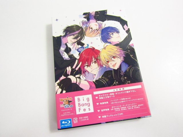 MARGINAL#4 KISSから創造るBig Bang Presents ピタゴラスプロダクションLIVE “Big Bang Fes Blu-ray ブルーレイ ●A8144