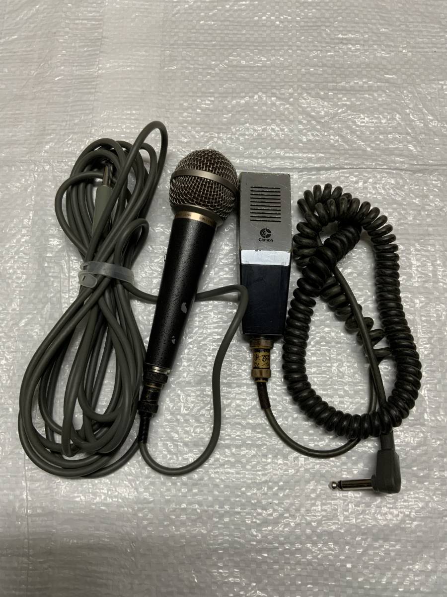 Clarion バス運転手 マイク クリップ＆ステー付き☆路線バス 観光バス